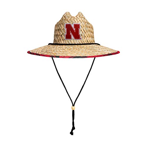 College straw sales hats