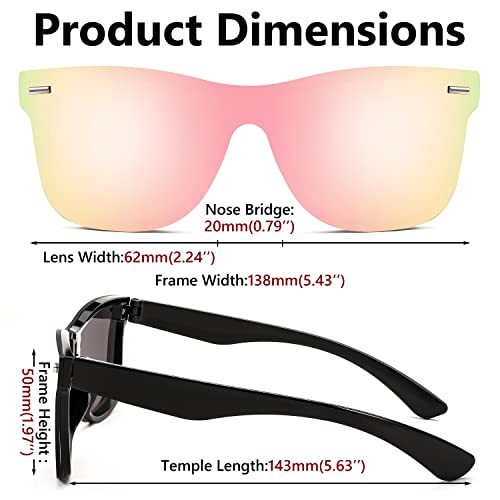 One piece lens sunglasses best sale