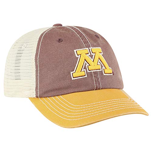 Men's Top of the World Maroon Minnesota Golden Gophers Team Color Fitted Hat