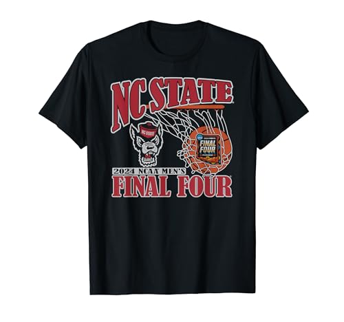 North Carolina State Wolfpack Final Four 2024 Swish T-Shirt
