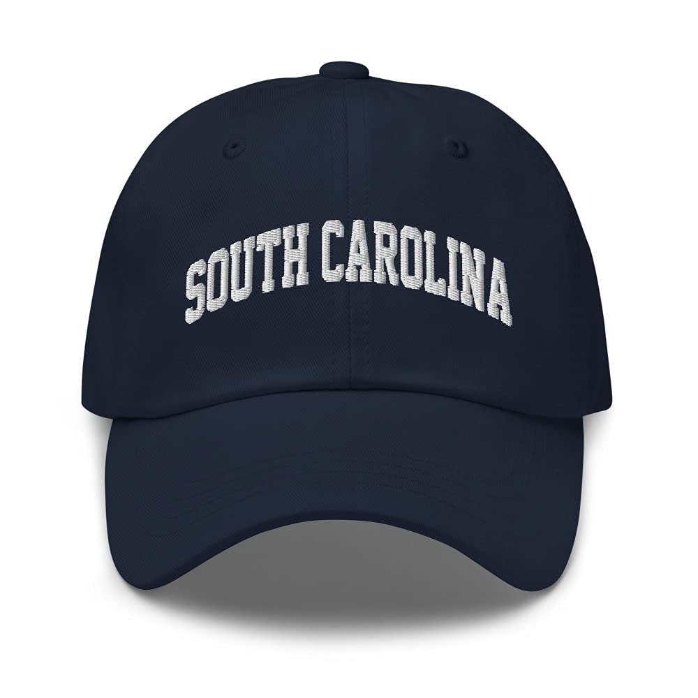 South Carolina Vintage State Athletic Style Dad hat Navy