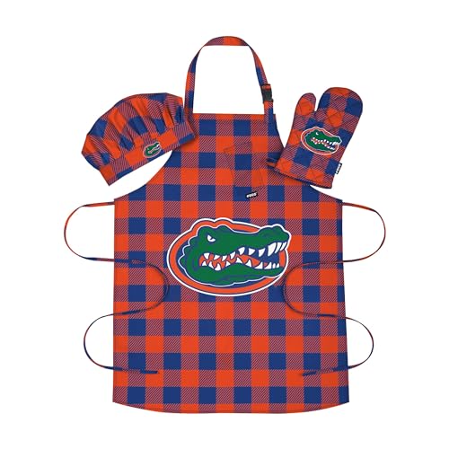 FOCO Florida Gators NCAA Plaid Chef Hat