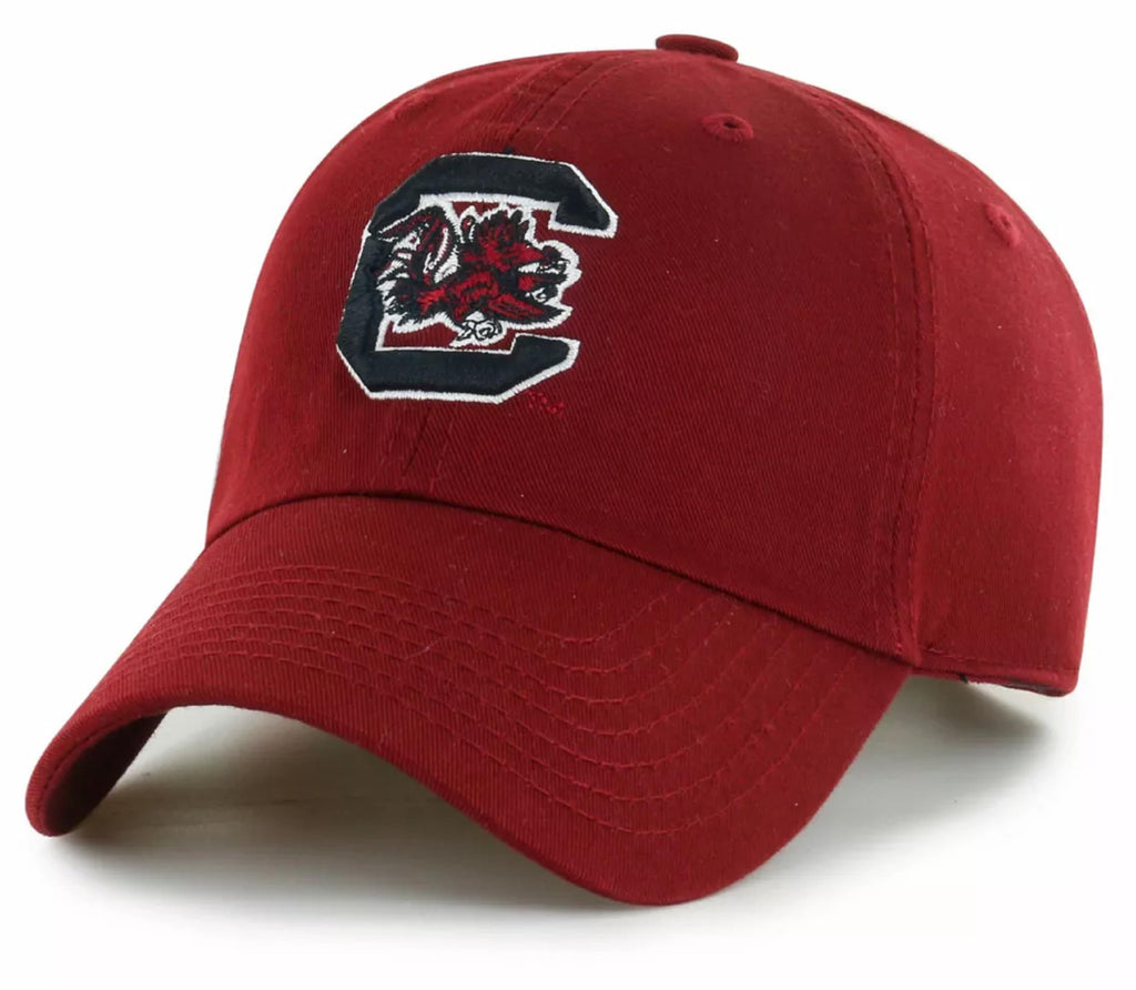 Officially Licensed South Carolina Clean Up Hat Relaxed Fit Adjustable Gamecocks Embroidered University Logo Cap Multicolor