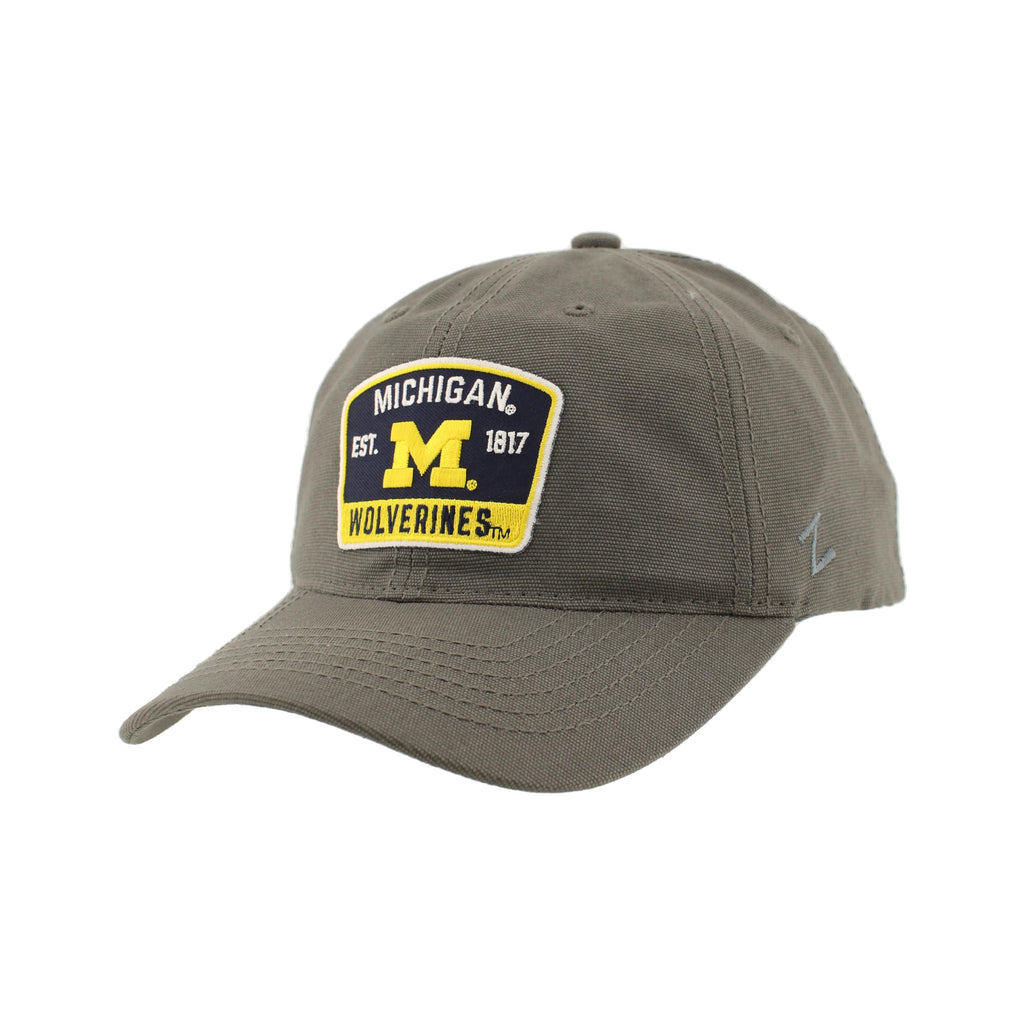 ZHATS Standard NCAA Officially Licensed Hat Handyman Switchback Gray