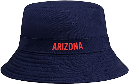 Daxton USA Cities Bucket Hat Cap Fisherman Headwear Cap, Arizona Navy Red