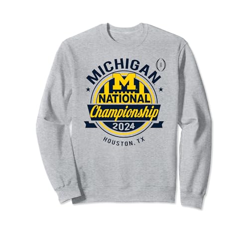 Michigan Wolverines 2024 CFP National Championship Logo Sweatshirt   41Pm39gIN0L 2048x2048 