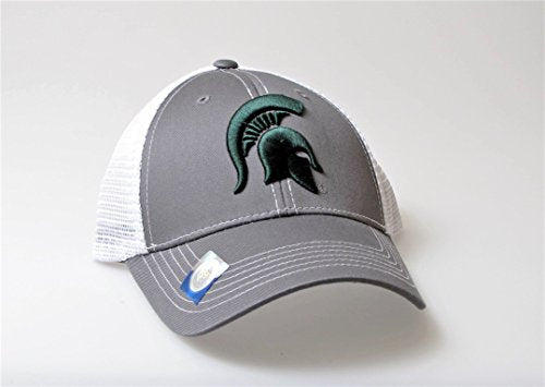 National Michigan State Spartans Grey Adjustable Hat - One Size Fits Most