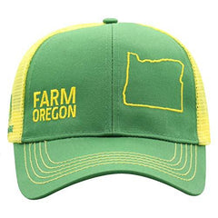 John Deere Farm State Pride Cap-Green and Yellow-Oregon