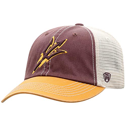 Arizona State Sun Devils Top of the World Offroad Trucker Adjustable Hat -  Maroon