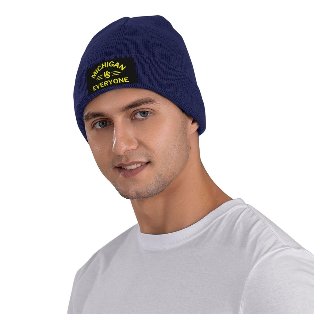 Michigan Vs Everyone Knit Hat for Men Women Warm Winter Hats Beanie Fa