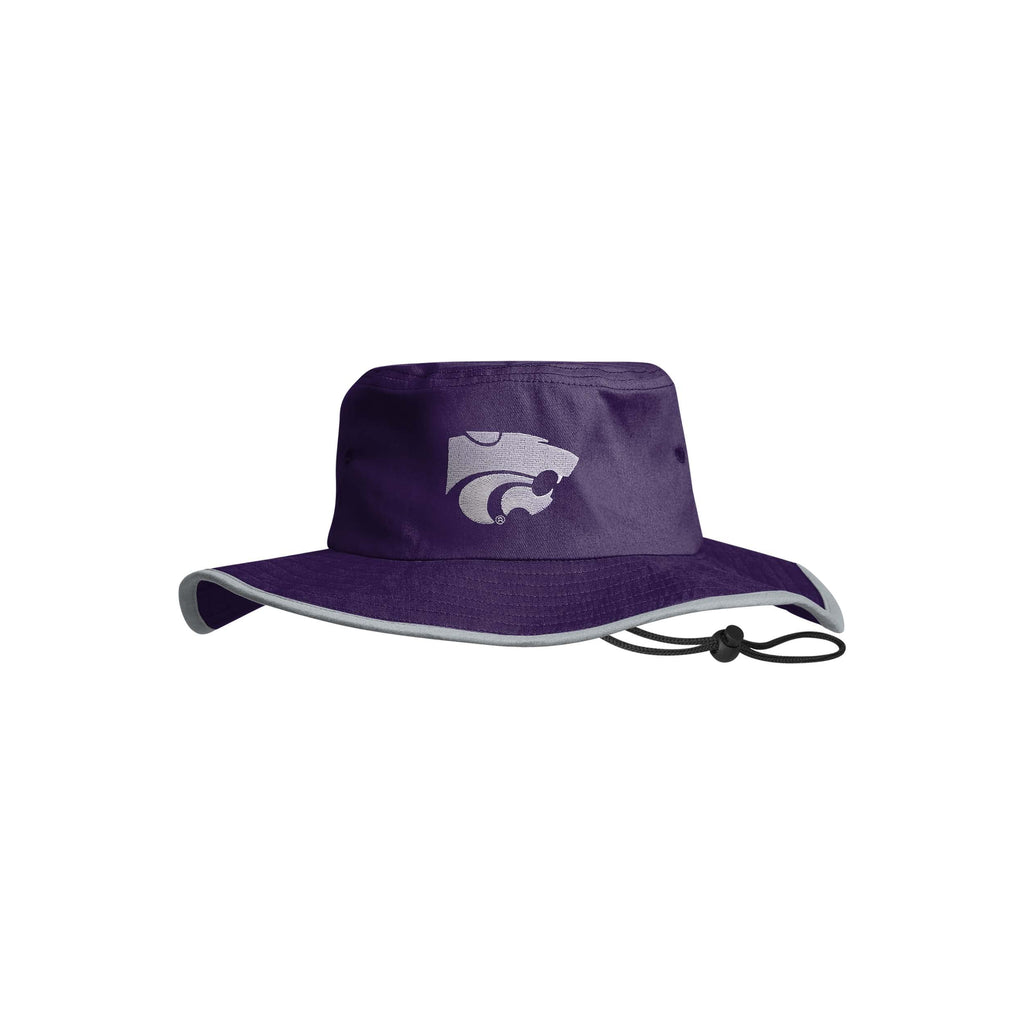 FOCO Kansas State Wildcats NCAA Solid Boonie Hat