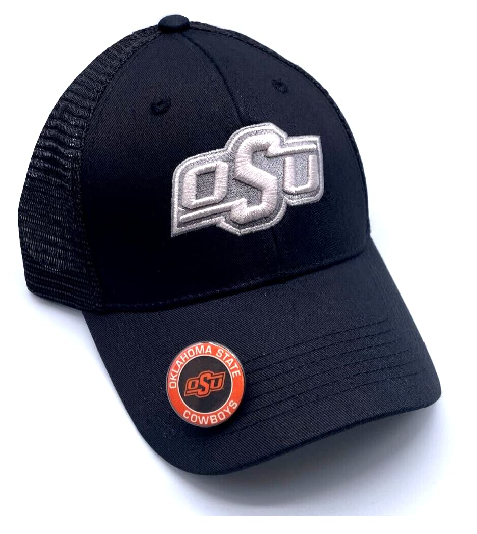 Collegiate Headwear Oklahoma State Hat Cowboys Adjustable Mesh Trucker ...